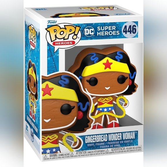 Funko Pop! Heroes: DC Holiday -Gingerbread Wonder Woman - Picture 1 of 3